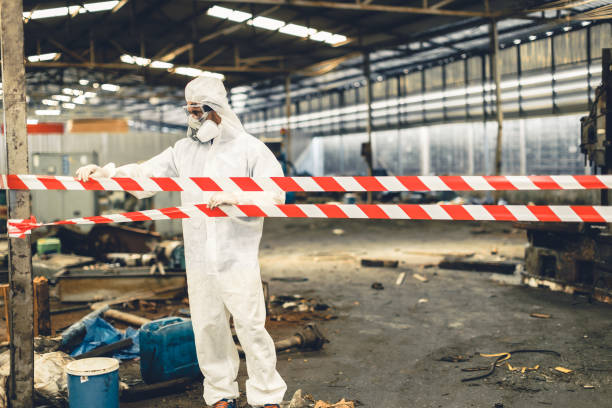 Professional Biohazard technician working in Lisbon, IA